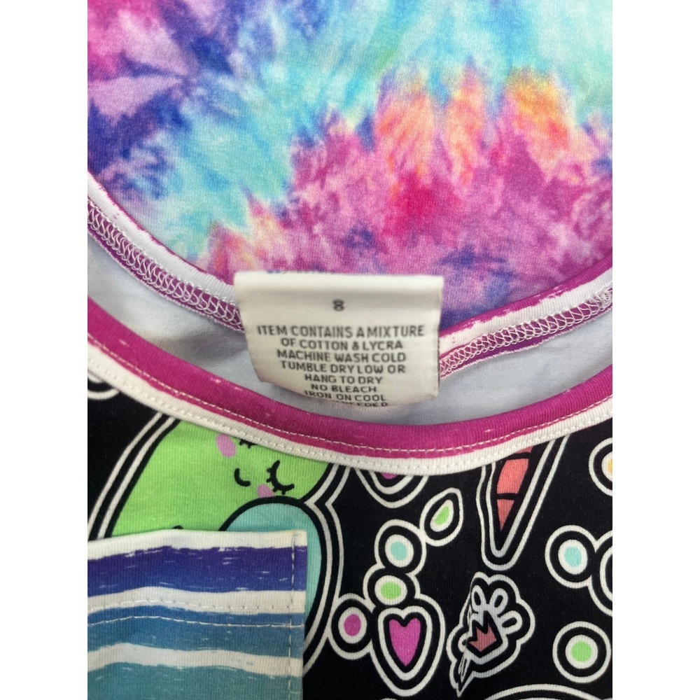 JAB Creations Clothing Kids Size 8 Lot of 3 - 2 Tank Tops &‎ Leggings Set - Picture 6 of 11